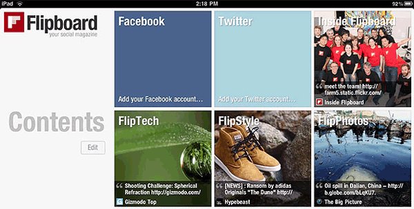 Flipboard for Mobile Devices